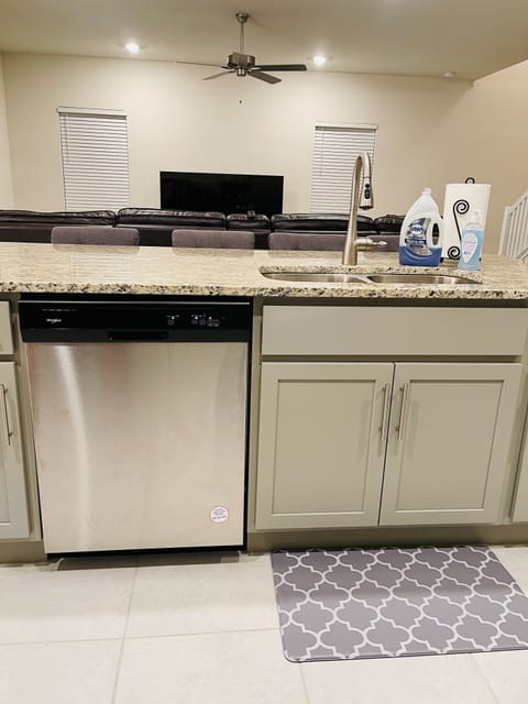 Dishwasher & Sink in Kitchen