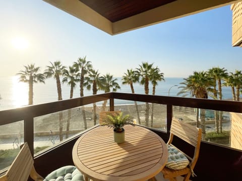 Frontal views of the sea from the terrace