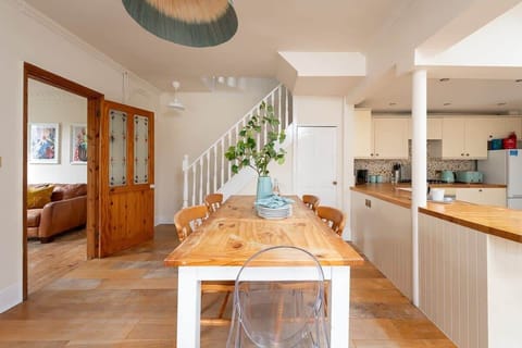 Seamlessly incorporated into the open room, allowing for effortless interaction and socialization while cooking and entertaining