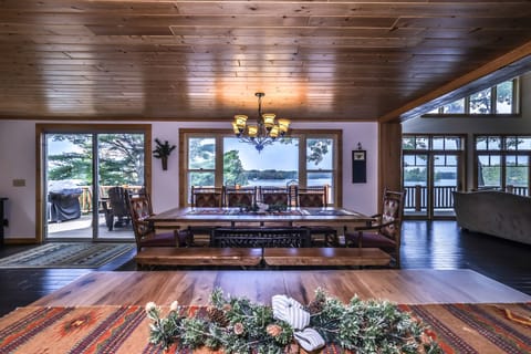 Beautiful Large wooden dining table to enjoy family meals