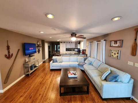 Living Room with Smart TV