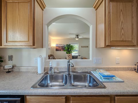 Clean counters, modern appliances, and room to gather