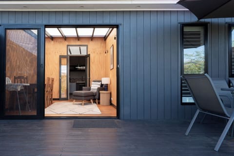 Beautiful sunroom and deck