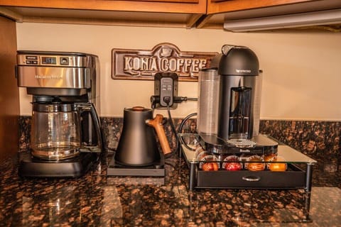 Nespresso and drip coffee machines