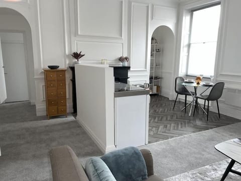 Kitchen and dining area