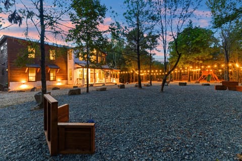 Lots of outdoor activities for the kids and adults, even at night under lights!