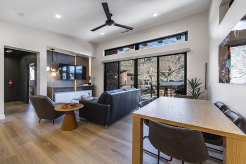 Living room and Dining Area