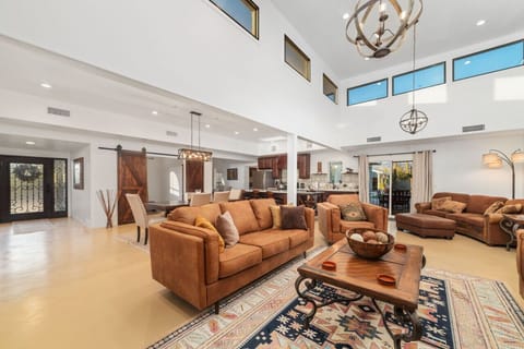 Welcoming Entrance into a Bright, Spacious Living Room