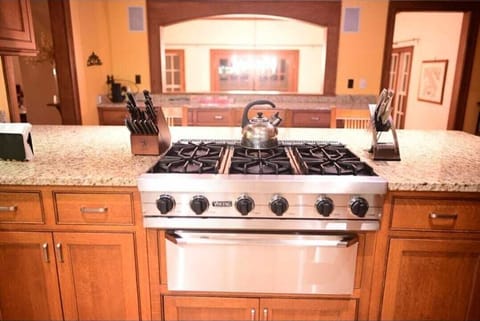 Perfect kitchen setup for cooking, gathering, and relaxing.