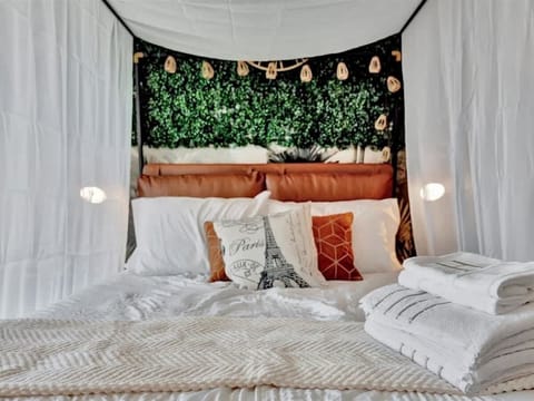 Boho chic meets blissful comfort. Get ready to unwind and recharge here