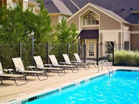 Dive into sparkling blue waters and lounge in sunny comfort.