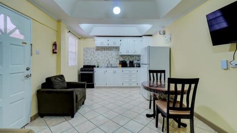 Sitting/Dining area with view of Kitchen