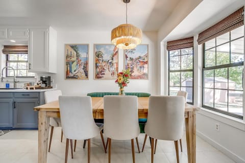 Dine in comfort and style, seating for 7 in our spacious dining room.