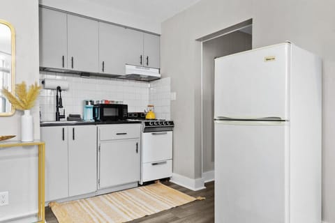 Kitchen is stocked with all the essentials to make preparing your meal easier!