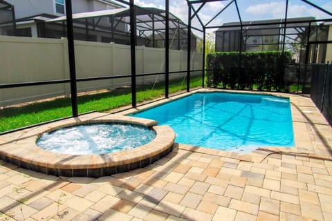 South facing pool