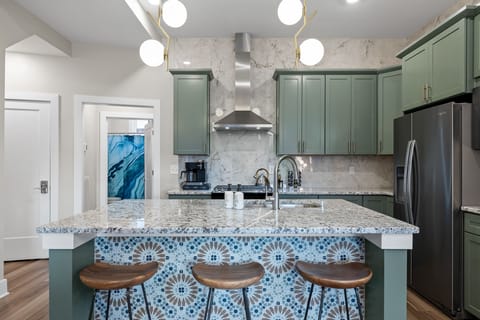 Chef kitchen with everything you need to make a fantastic meal