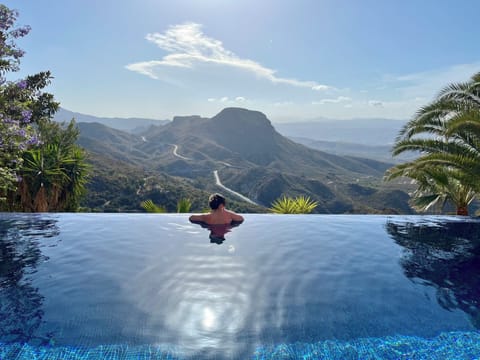 Very private infinity pool