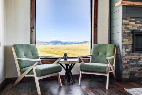 Imagine yourself relaxing with a book and Nespresso coffee [Great Room, Main Level]