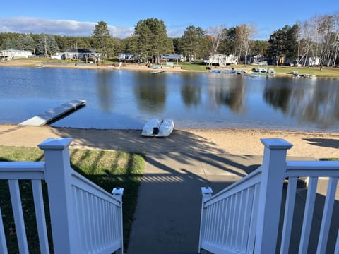 Walk out to the beach