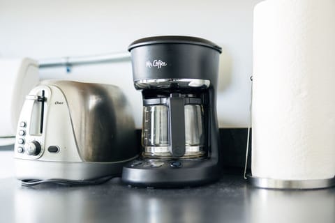 Start your mornings right with a fresh cup of coffee and a quick breakfast before heading out to explore.