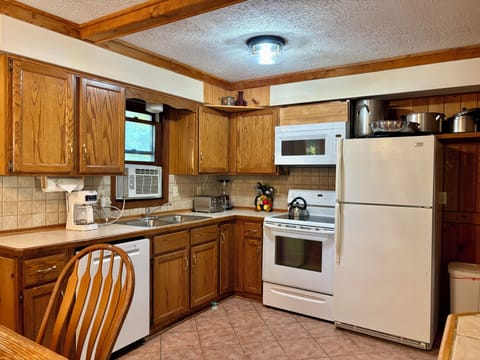 Additional views of second floor kitchen.