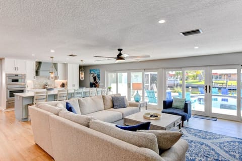 Open concept! Great times with family and friends!