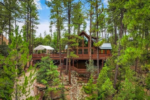 Pine Vacation Rental | 2,078 Sq Ft | 3BR | 2.5BA | Stairs Required