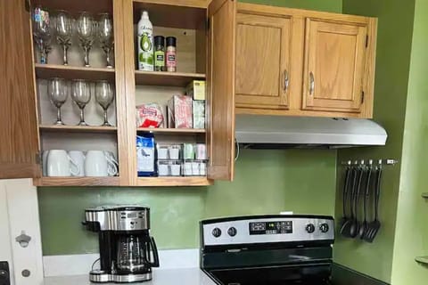 Coffee and cooking essentials stocked