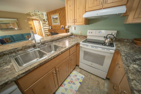 Updated kitchen countertops