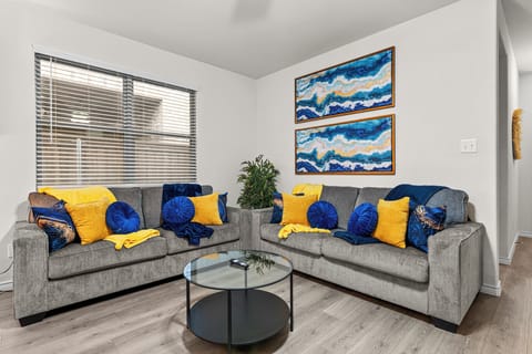 Interior living space with seating for team bonding after long days on the job.