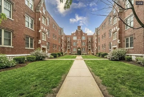 Beautiful historic building directly adjacent to Tower Grove Park. 