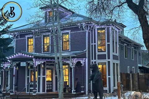 The Historic Brown at dusk - Breckenridge