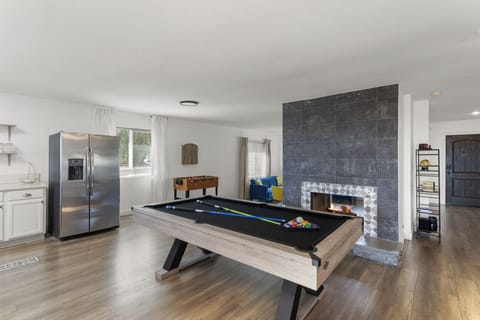 Show off your skills on the pool table.