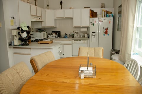 Kitchen and dining area, second floor