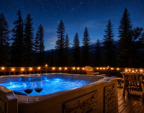 Rare Spring pricing - soak under the stars! ✨