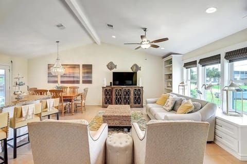 Open concept living area!