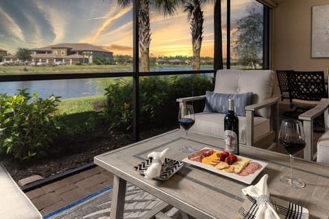 Enjoy stunning view from screened lanai!