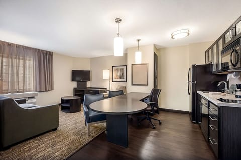 Living Area. Exact unit will be assigned upon arrival. Views, colors, and decor may vary.