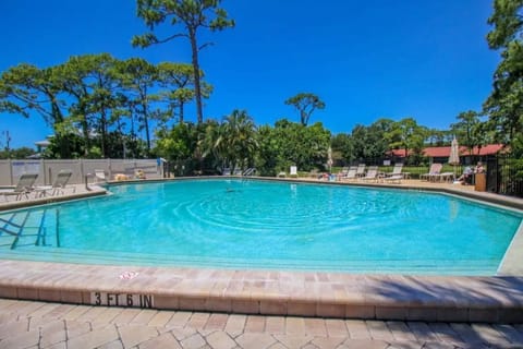 Resort style heated pool