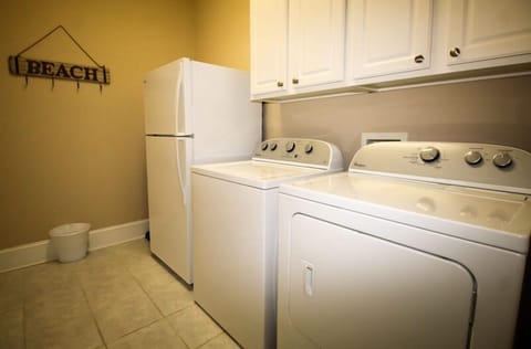 1st Floor Laundry Room with Extra Refrigerator