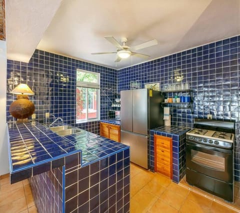 The perfect size kitchen has everything you need to make a meal in Oaxacan style. Water Filter