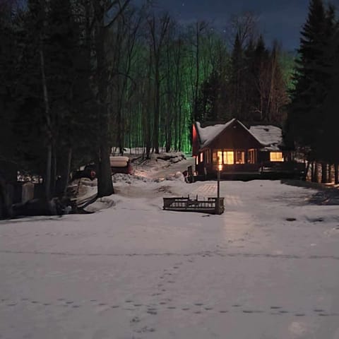 Winter Wonderland from the Ice of the Big Manistique 