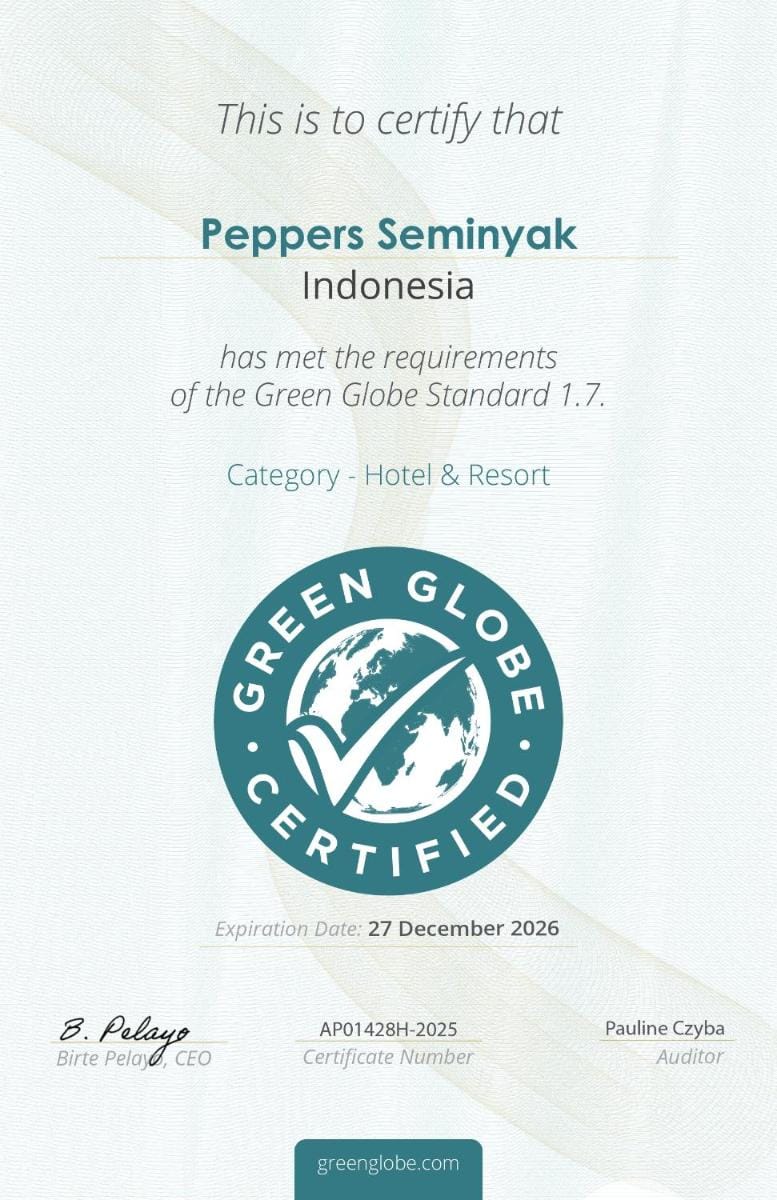 Peppers Seminyak Villa in North Kuta