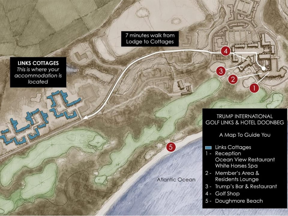 Trump International Golf Links & Hotel Doonbeg Ireland Resort in County Clare