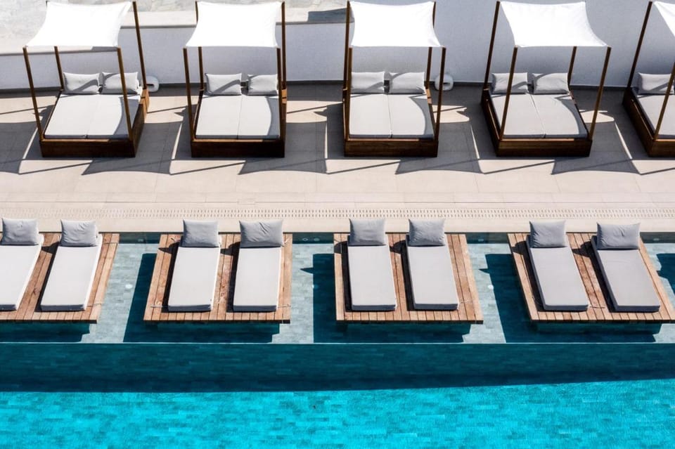 Manoula's Beach Mykonos Resort Hotel in Agios Ioannis Diakoftis