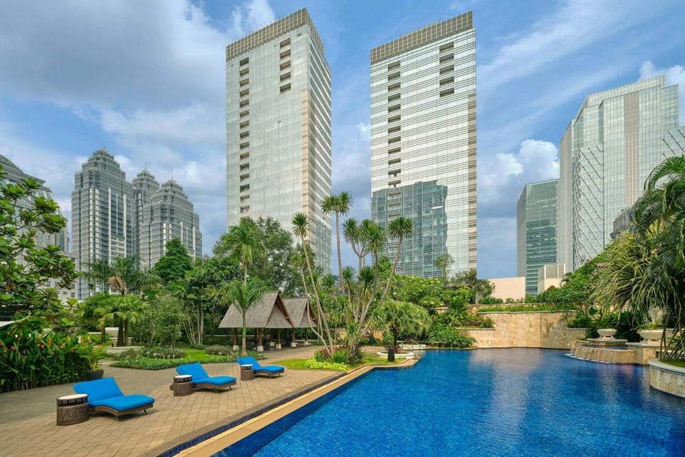 The Ritz-Carlton Jakarta Pacific Place Hotel in South Jakarta City