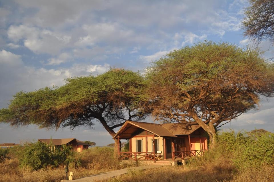 Kilima Safari Camp Luxury tent in Kenya