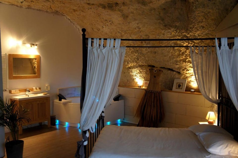 Chambres d'Hôtes Troglodytes Le Clos de L'Hermitage Bed and Breakfast in Amboise