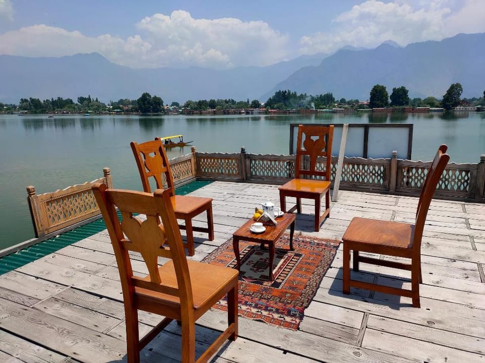 Zaffer Houseboats Docked boat in India