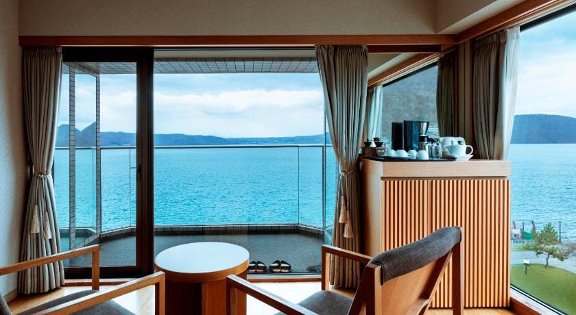 The Lake view TOYA Nonokaze resort Ryokan in Hokkaido Prefecture